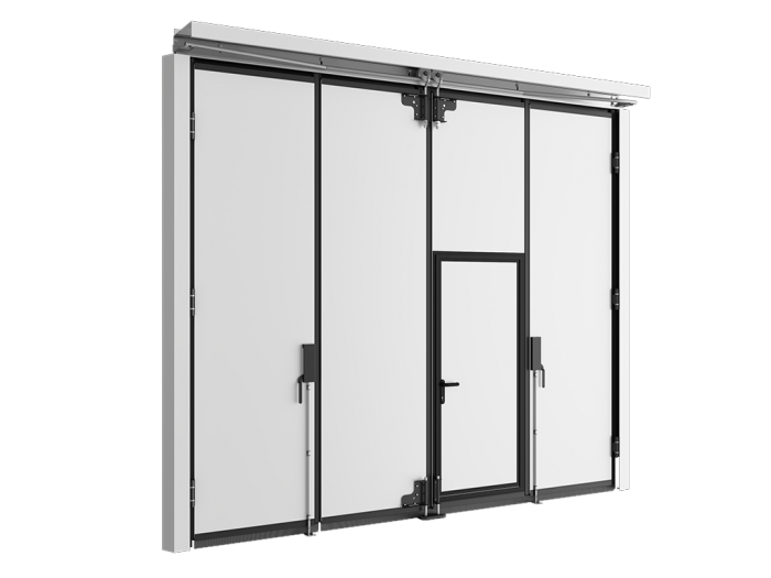 Промышленные складные, откатные и распашные ворота